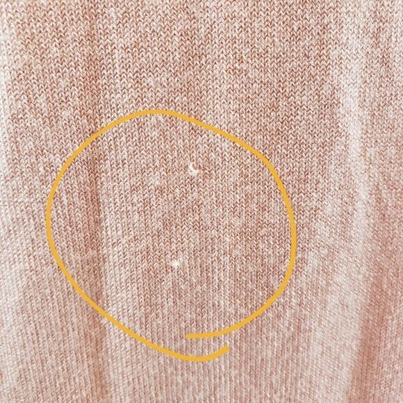 MAK Women's Peach Cardigan, Size Small.  Gently used* - Picture 6 of 8